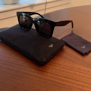 Celine - Classic Black Square Sunglasses